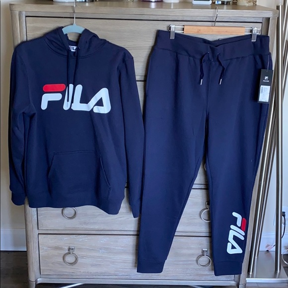 Fila Pants - Fila Tracksuit Hoodie & Pants XL New!
